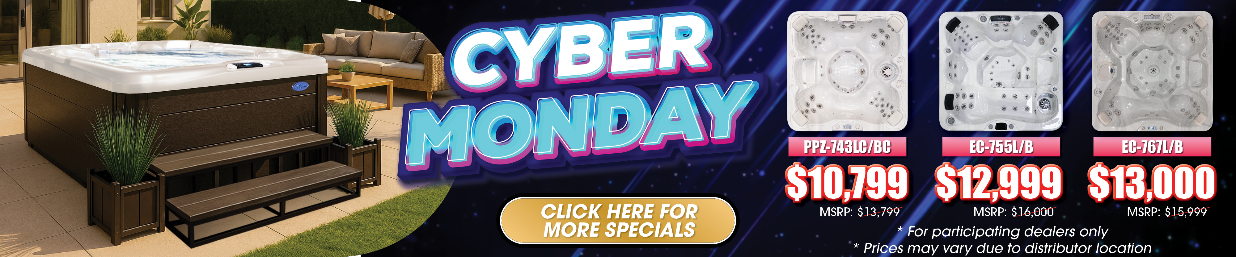 Calspas hot tub being used in a family setting - Hazel Green